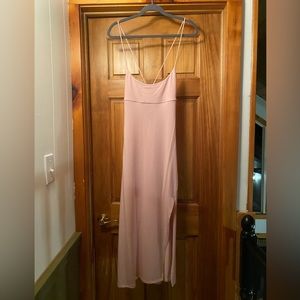 Pink Wilfred Strappy Back Dress